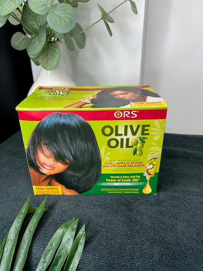 ORS Olive Oil No-Lye Hair relaxer-Extra strength
